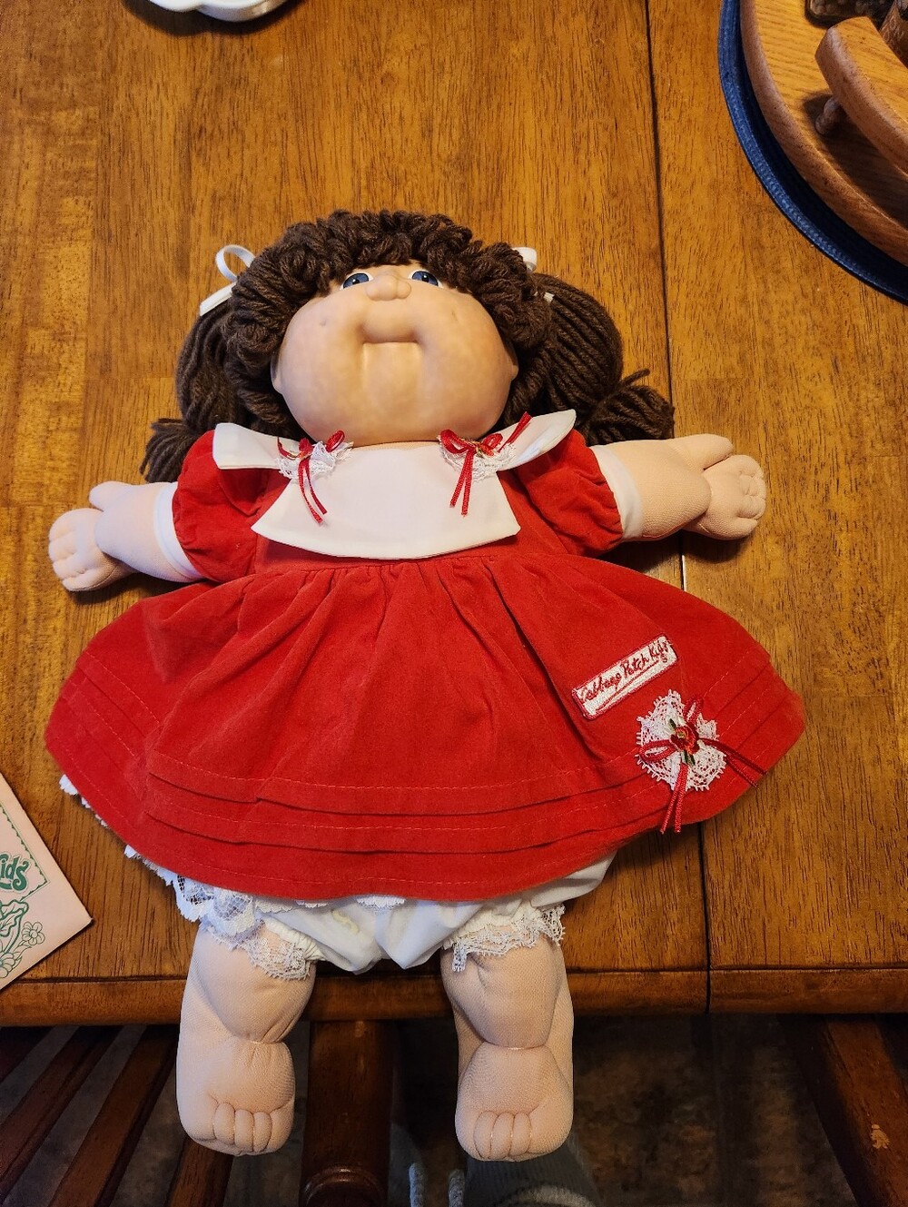 Cabbage Patch In Red Dress -
